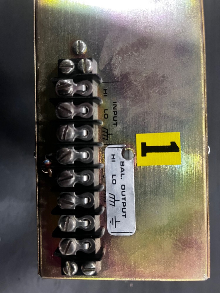 Orban Stereo Parametric Equalizer 622b Blue Face