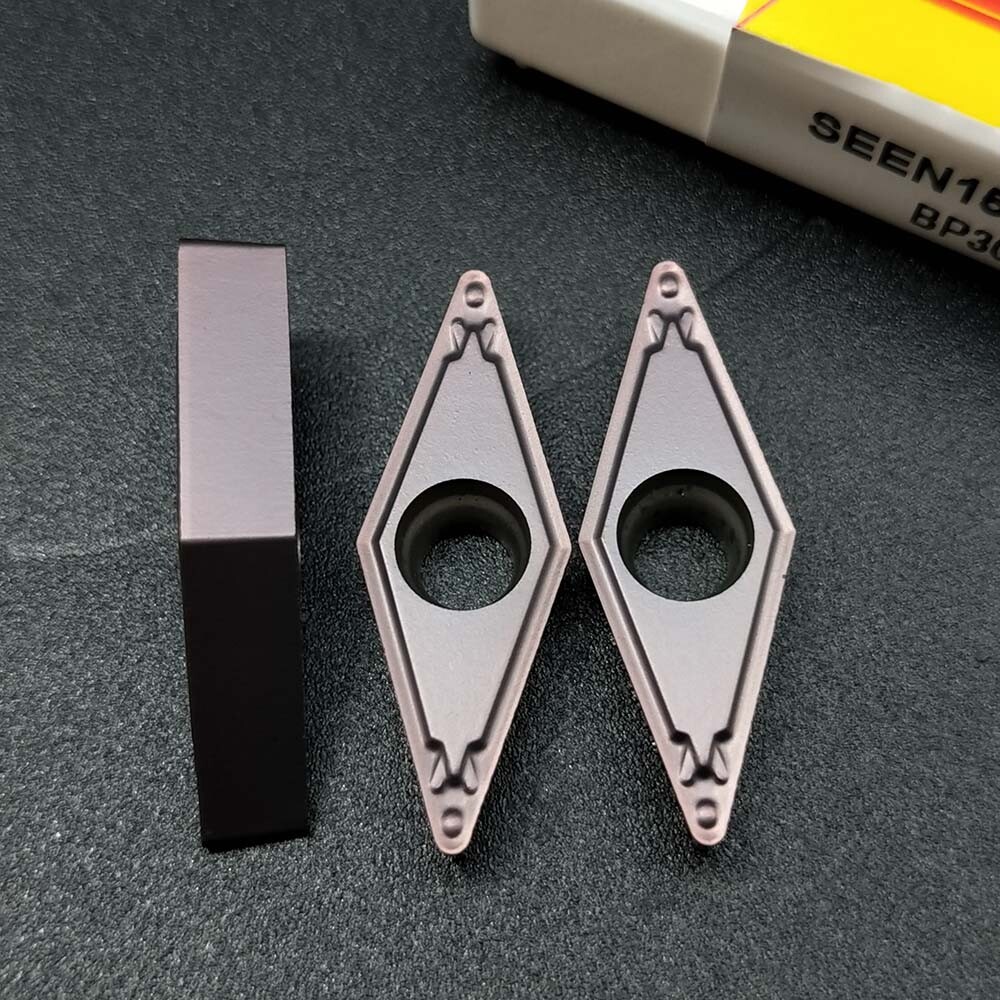 10pc VBMT332 CNC lathe Indexable Carbide Inserts VBMT1604 Turning Cutter Inserts