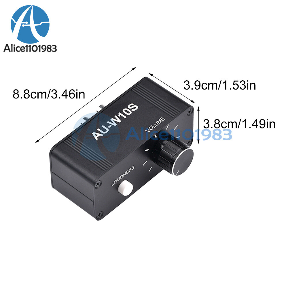 Stereo Volume Control Preamplifier Music Control Board for Audio Volume Adjust