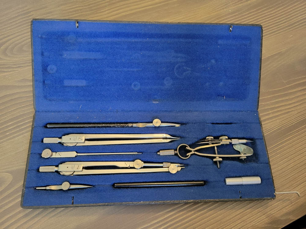 Vintage Kern Drafting Set