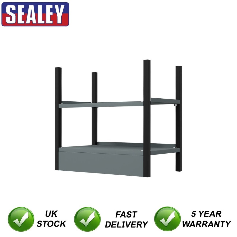 Sealey Modular Storage Base unit 2 Shelves 580mm APMRB1
