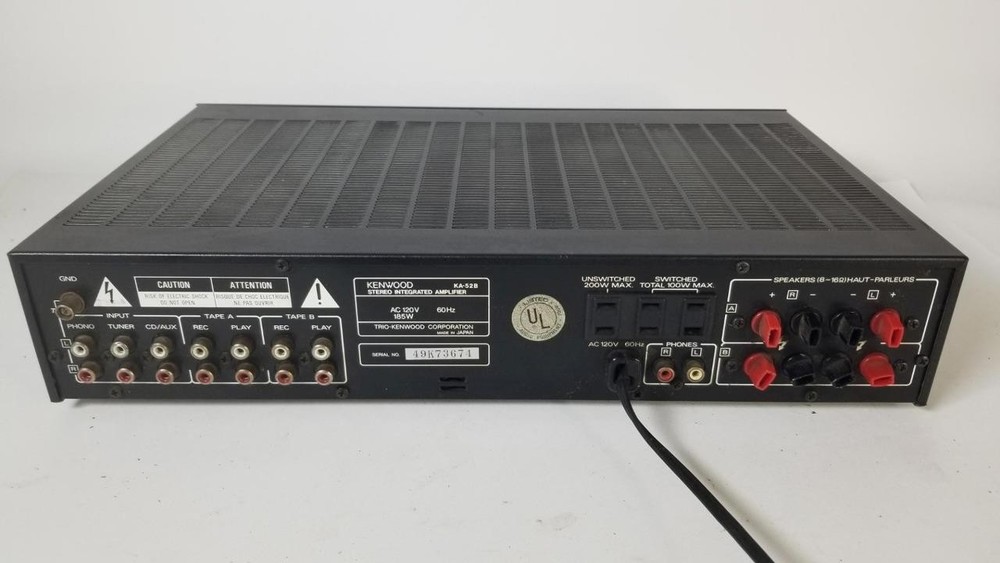 Kenwood KA-52B Stereo Integrated Amplifier
