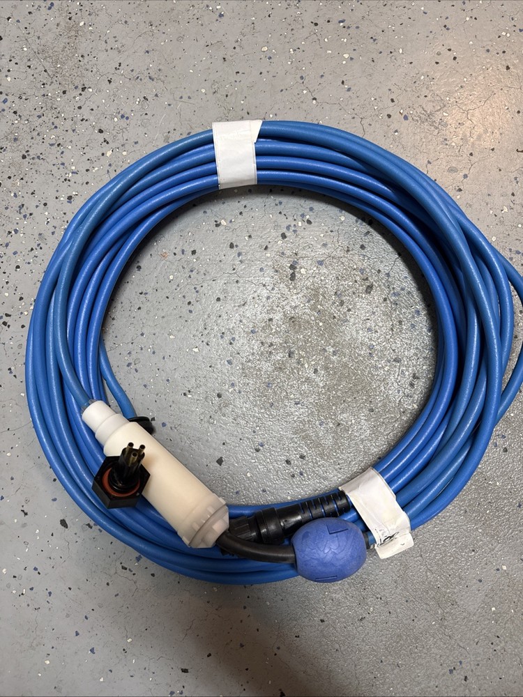 Authentic Dolphin Replacement Cable w/ Swivel 3 Wire 60ft, Maytronics READ NEW