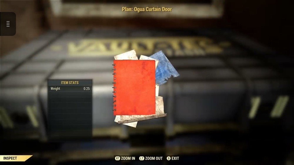 (Xbox) Ogua Curtain Door Plan
