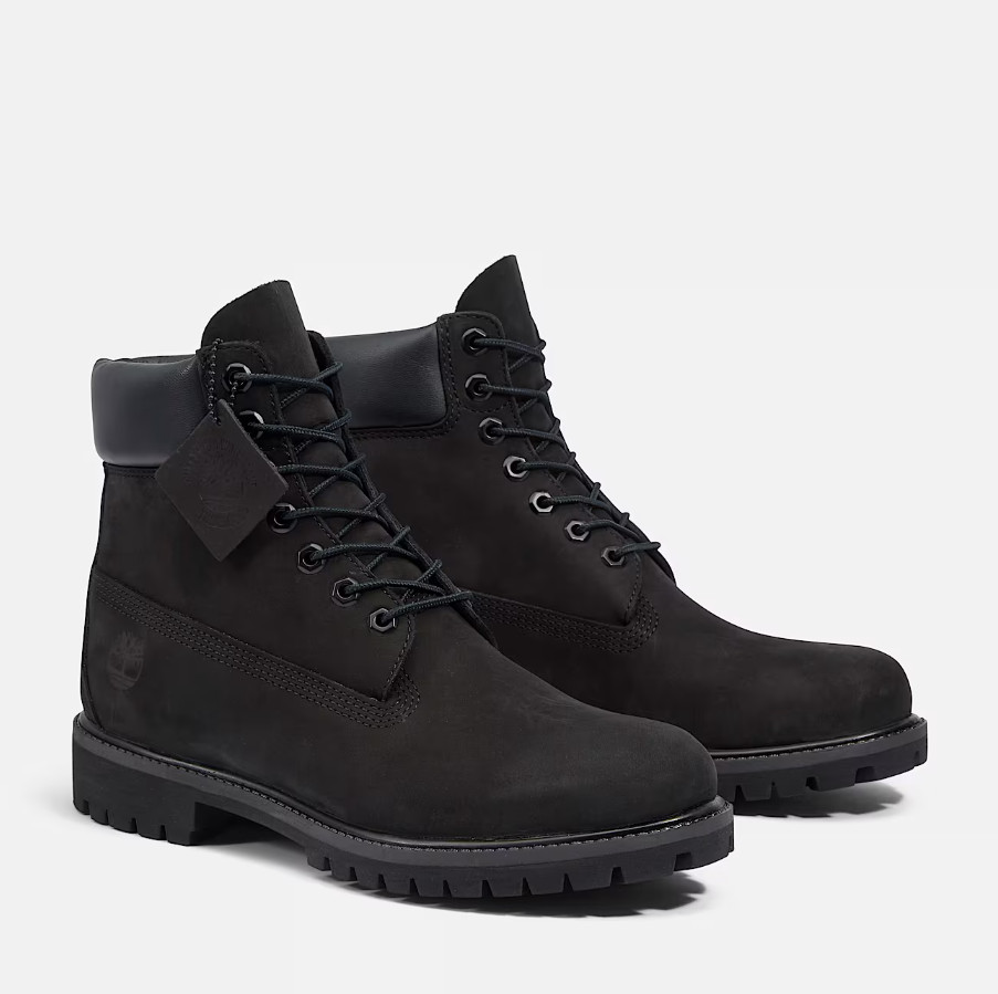TIMBERLAND -Premium 6 inch Waterproof Boot -Black- ALL SIZE