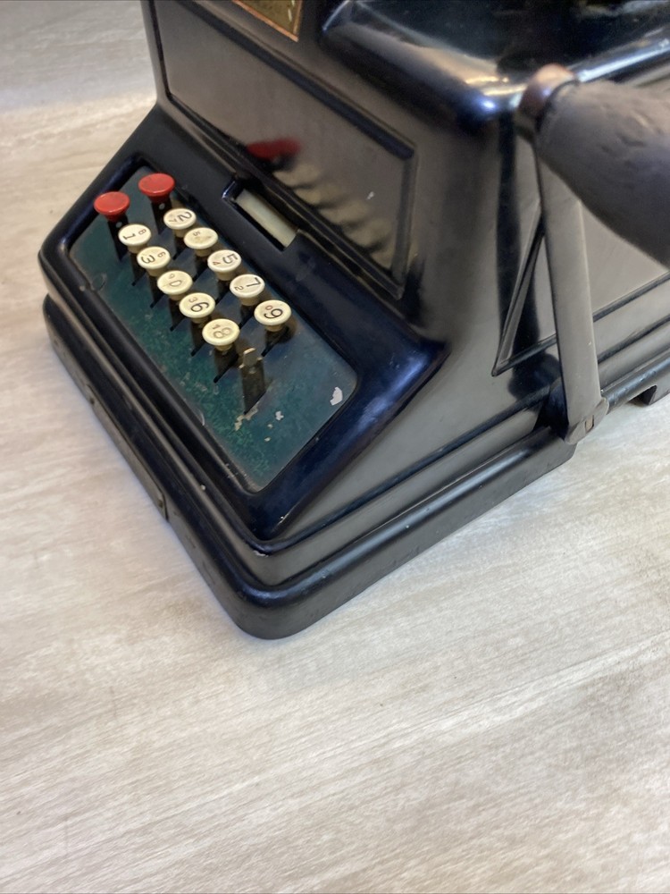 Antique Dalton Adding, listing, & Calculating Machine CLEAN READ MISSING KEY