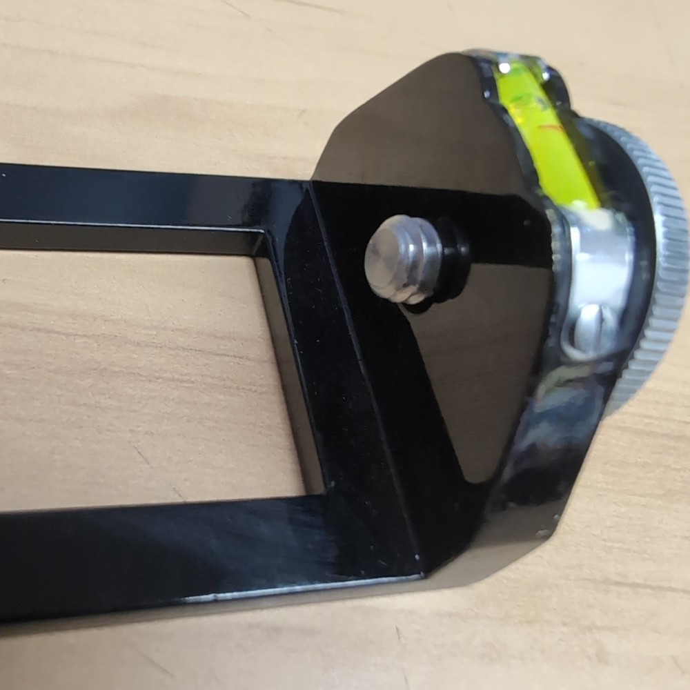 Black Camera Holder Bubble Level Only for VT or L Holder