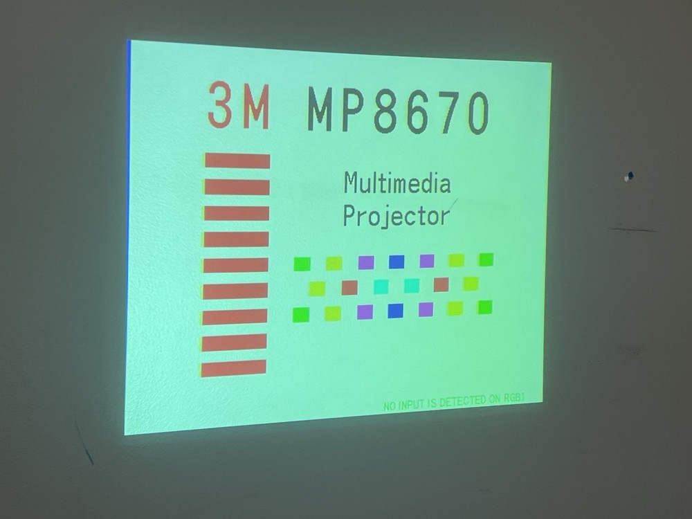 3M MP8670 Projector Digital Multimedia Projector with Power Cord