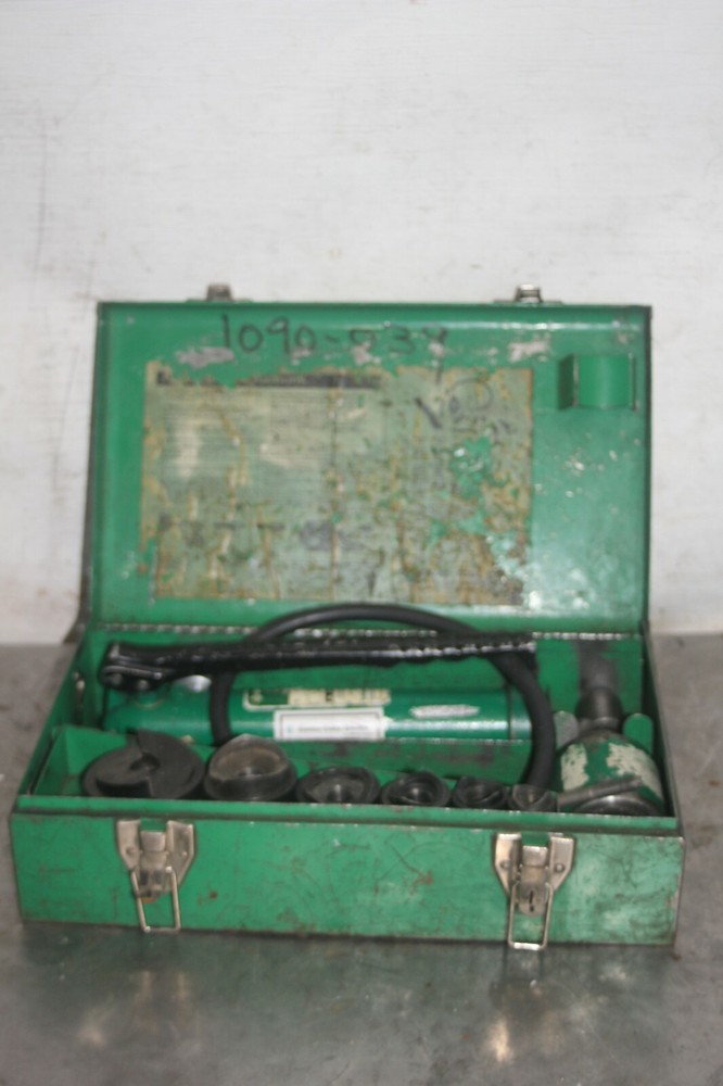 Greenlee 767 Hydraulic Punch Driver Set