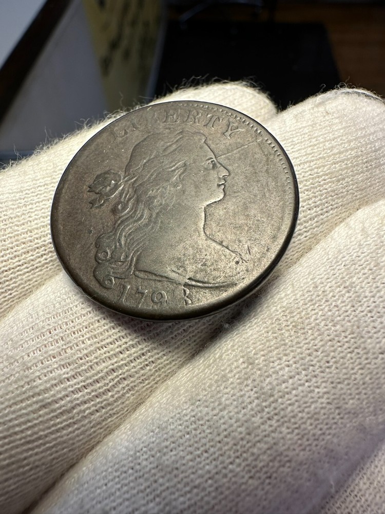 1798 Draped Bust Large Cent Fine Variety S-167