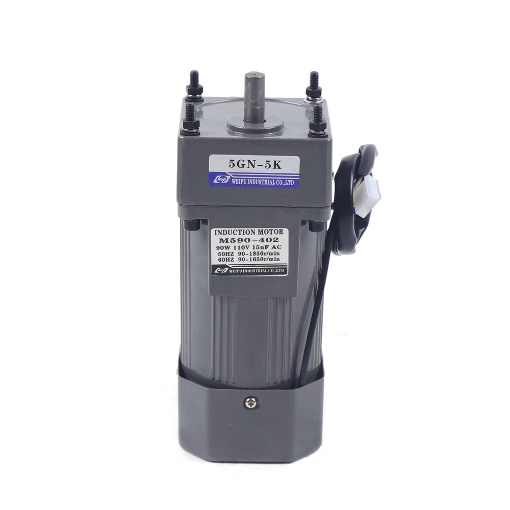Electric AC Gear Motor W/ Reducer&Variable Speed Controller Torque Single-Phase