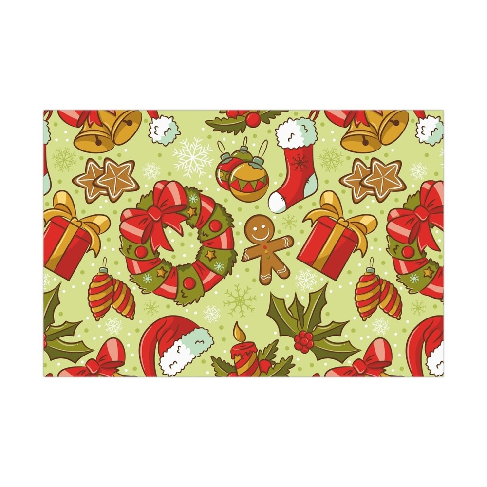 Wrap Papers - Retro Christmas Seamless Pattern