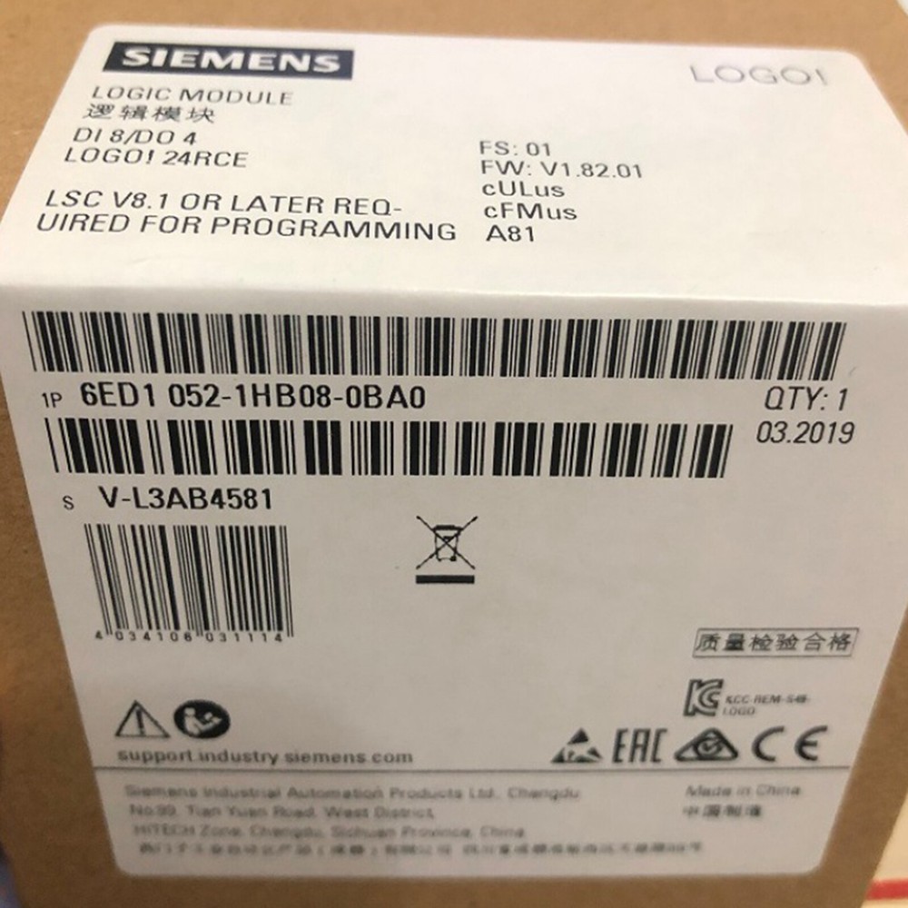 NEW SIEMENS 6ED1052-1HB08-0BA0 Logic Module
