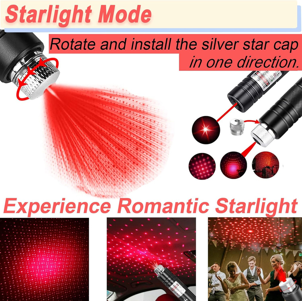 Lazer Pointer, Red Laser Pointer High Power Cat Laser Pointer Toy Red High Power