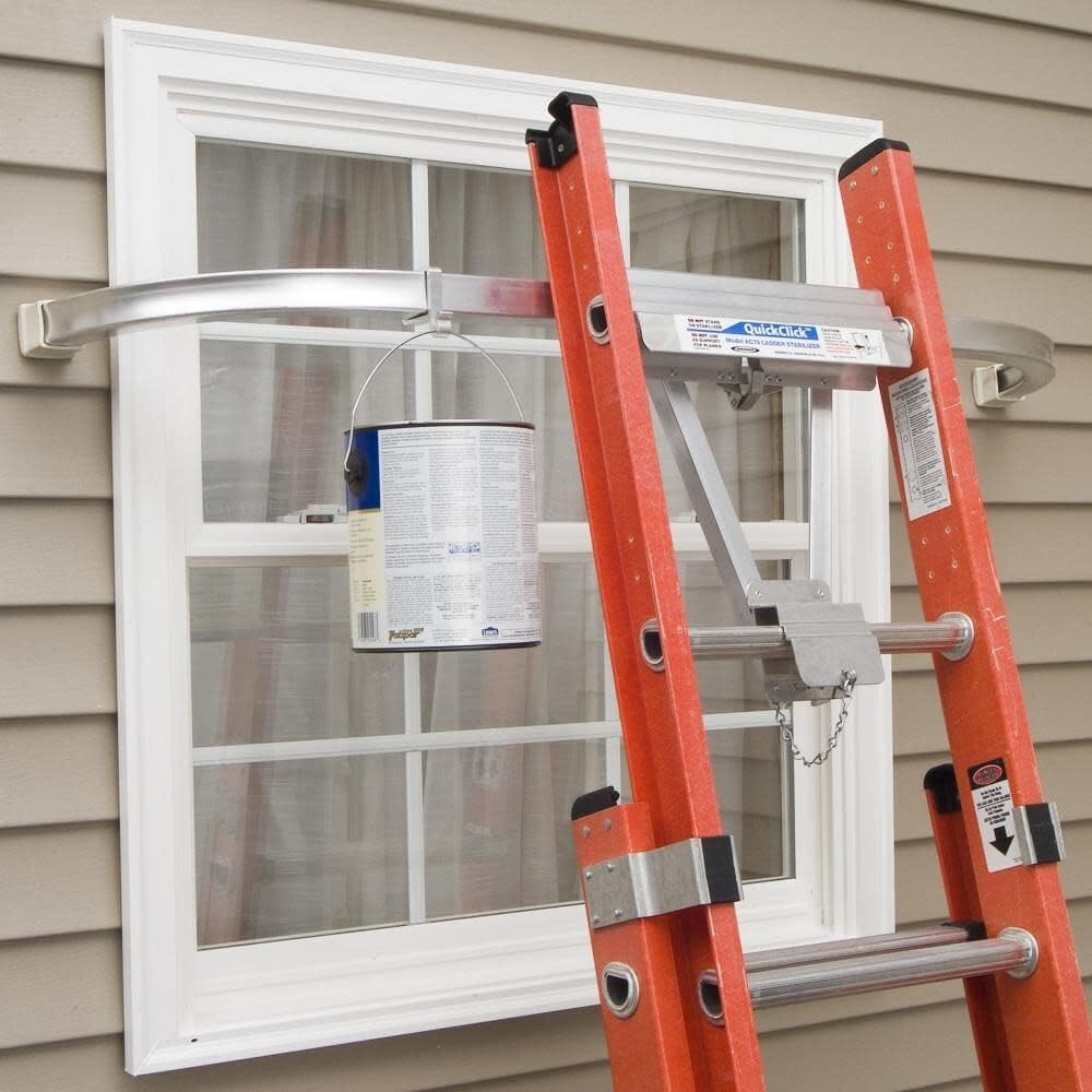 AC78 Ladder Stabilizer, Lightweight 45" Design - Tools-Free Setup!