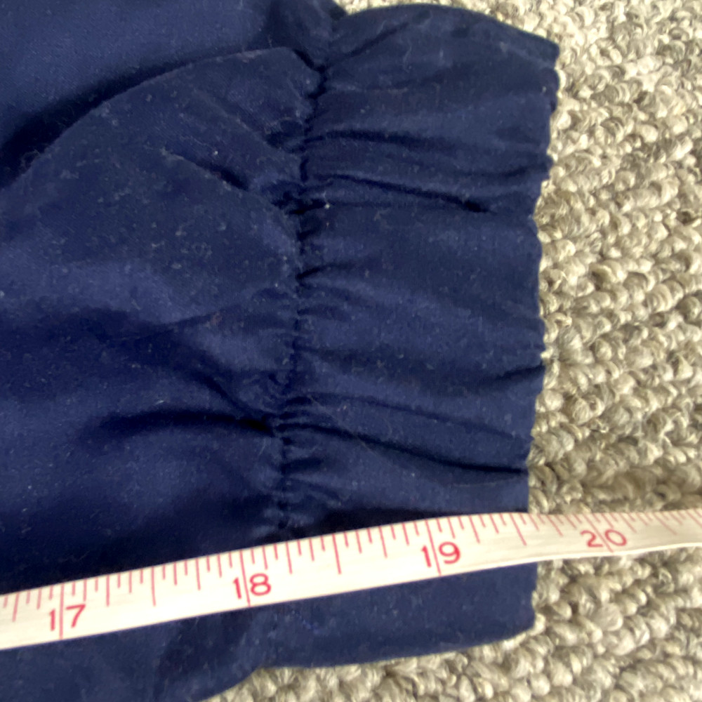 Grand Slam Jacket Mens Medium Blue Zip-Off Arms V-Neck Pockets Lining Pullover