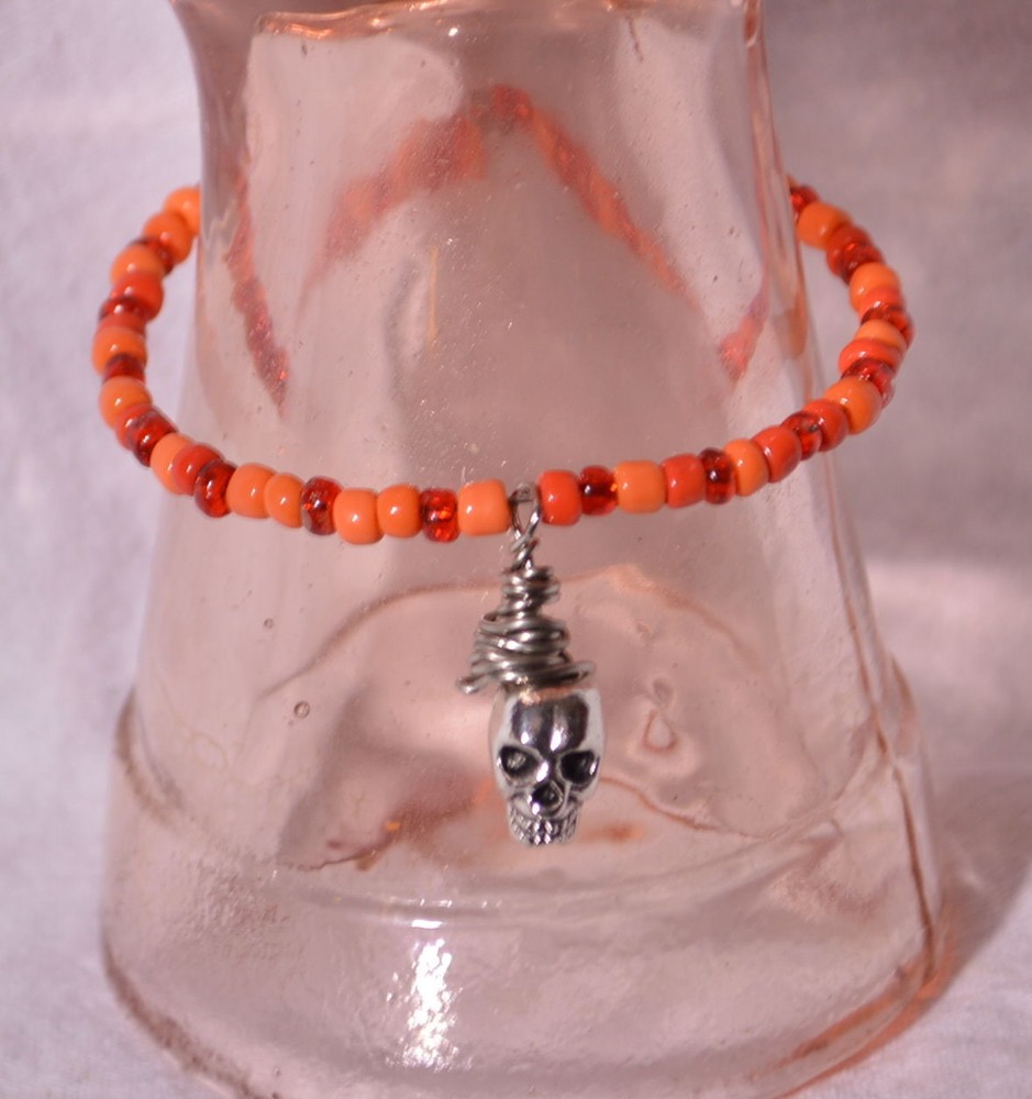 Halloween Skeleton Wrap Bracelet