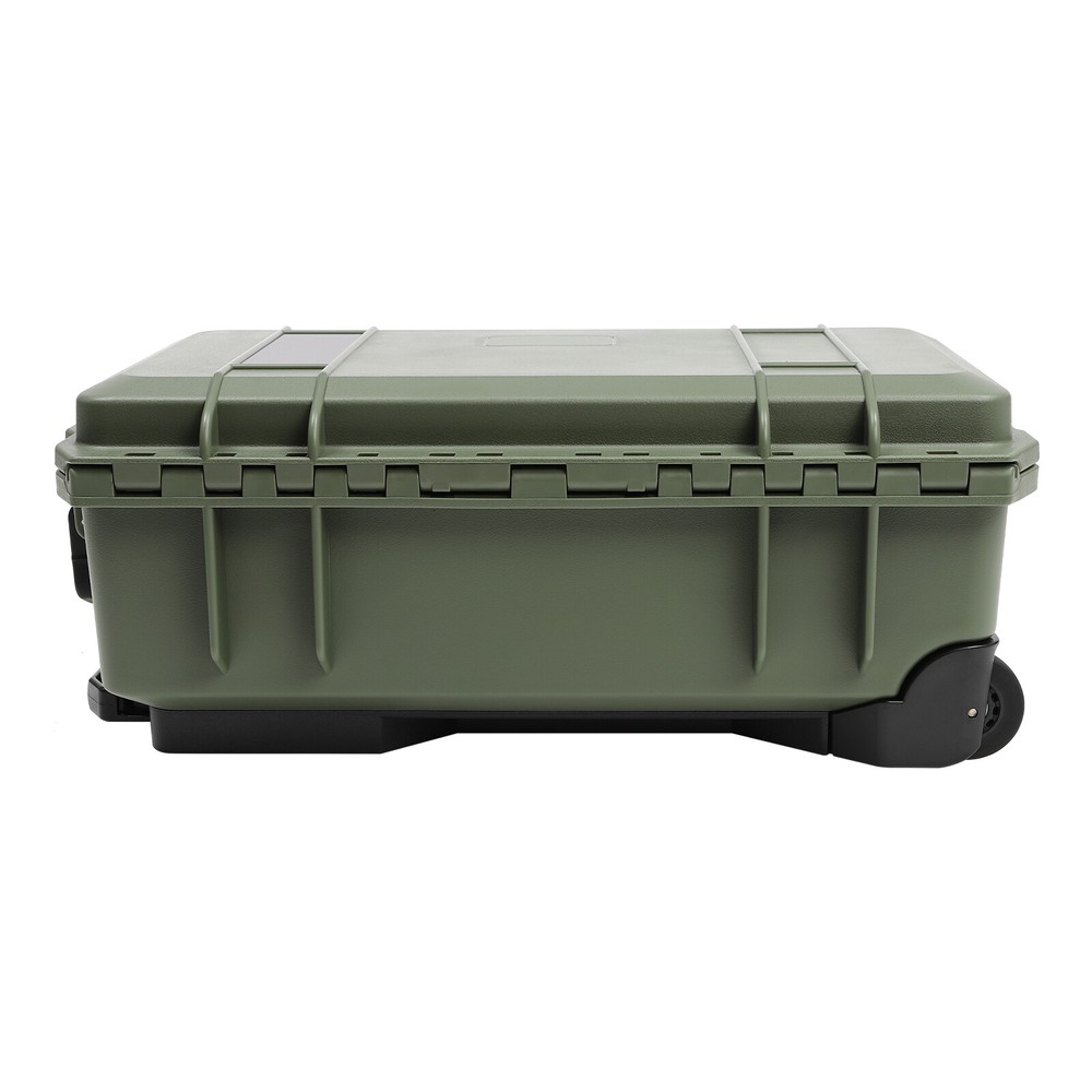 22Inch Camera Hard Case Protective Roller Camera Carrying Case Waterproof +Foams