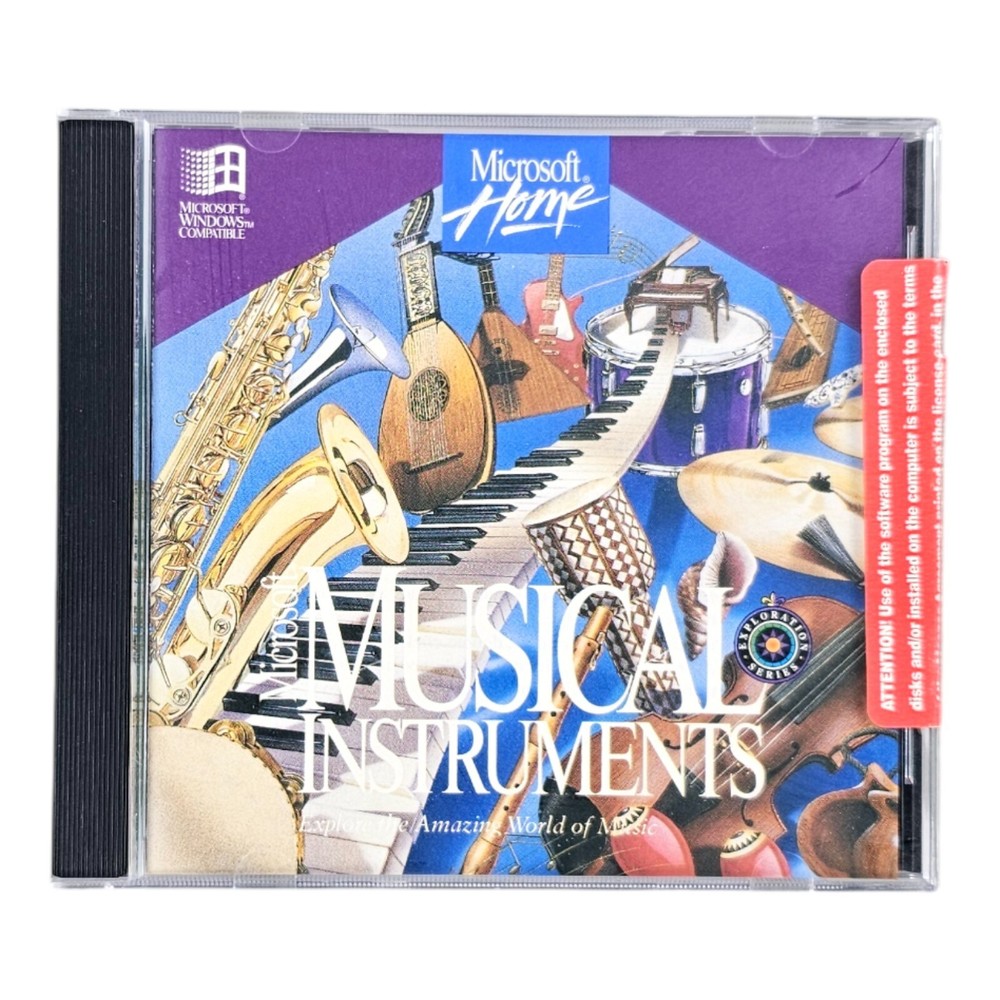 Microsoft Musical Instruments (CD Windows 1990's) Microsoft Home - Windows 95