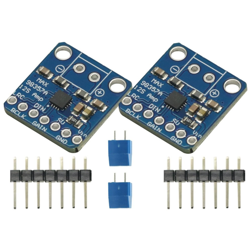 2PCS I2S 3W Class D Amplifier Breakout Interface I2S DAC Decoder for Audio Ra...