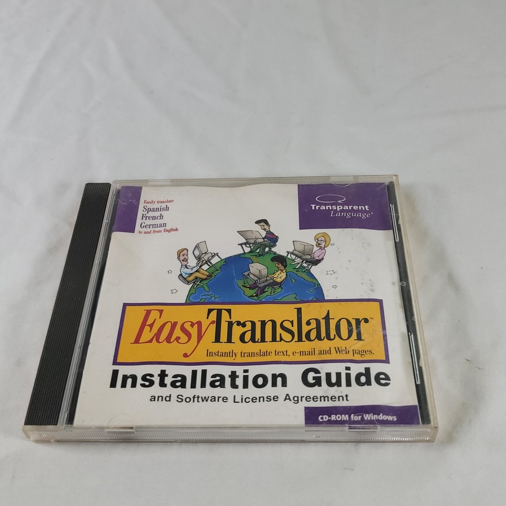 Easy Translator  (CD ROM, Windows) - Used