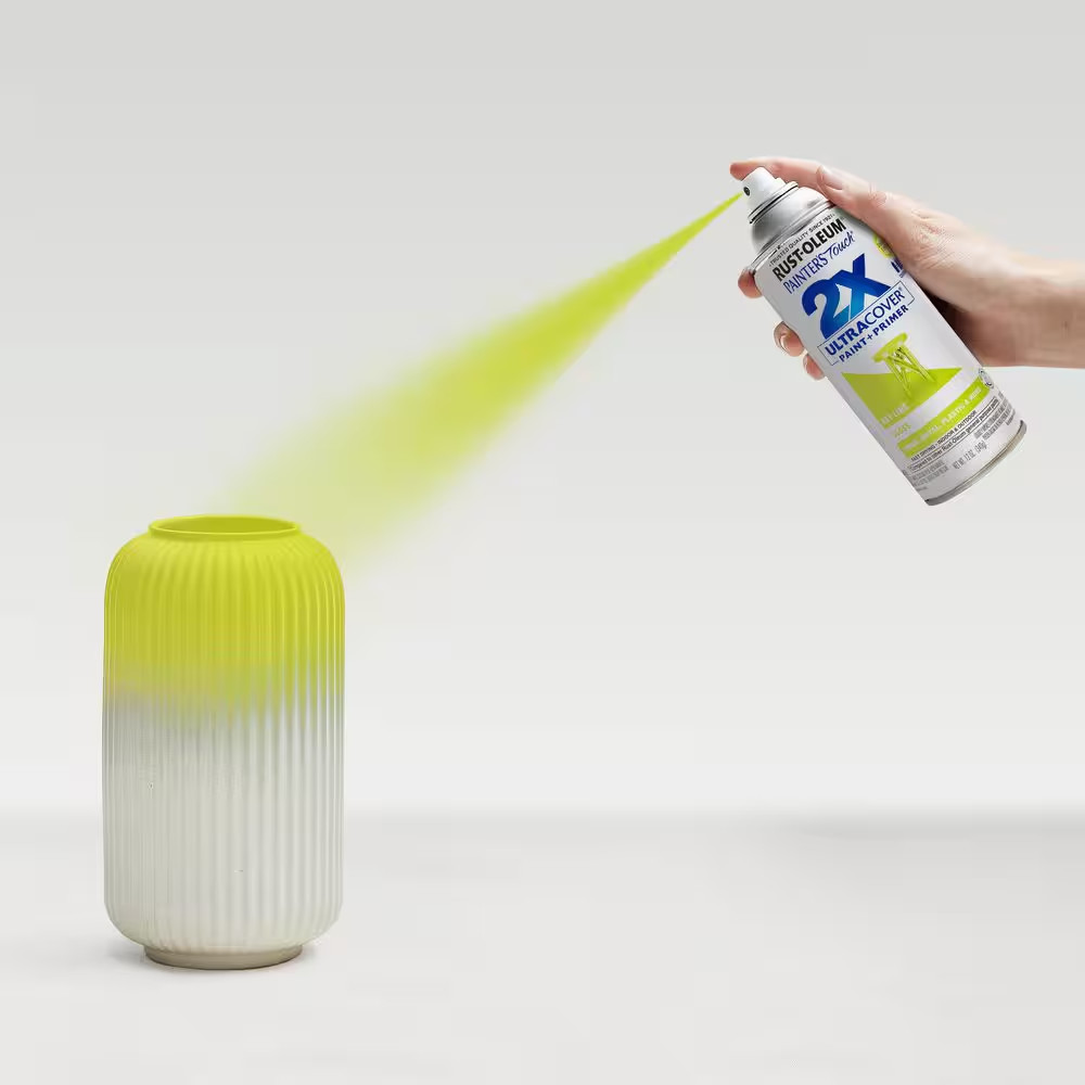 12 Oz. Gloss Key Lime General Purpose Spray Paint (6-Pack)