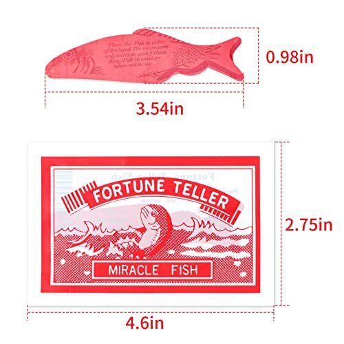 150 Fortune Teller Magic Miracle Fish Fortune Telling Fish Individual Envelopes