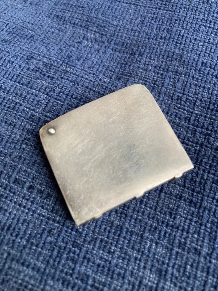 vintage sterling silver stamp box
