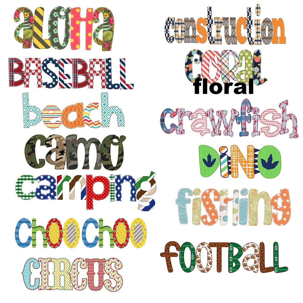 Alphabet Soup Personalized Apron