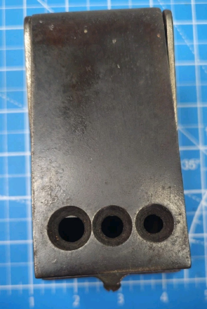 Antique Tabletop Cigar Cutter Three Hole Sizes Man Cave Home Bar Works Great