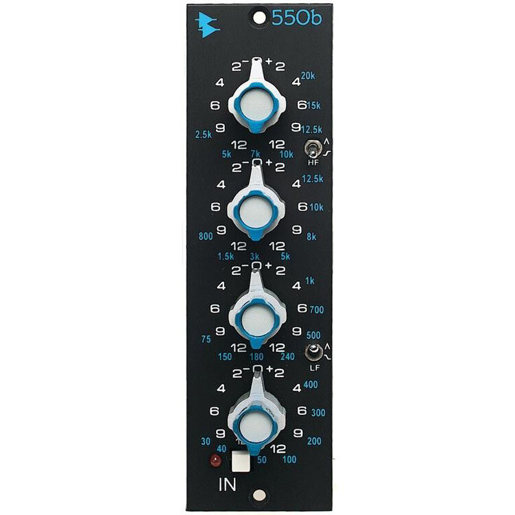 API 550b 500 Series Discrete 4-Band Parametric Equalizer Single-Slot Module
