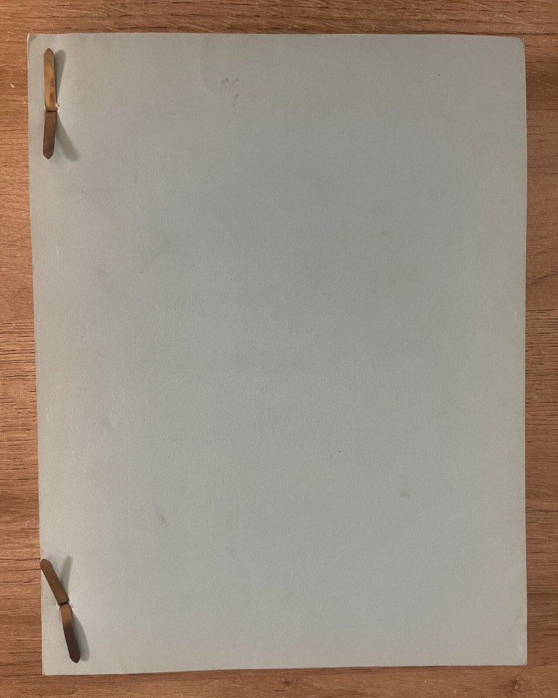 21st Grammy Awards Show (1979) Original Screenplay Script First Draft