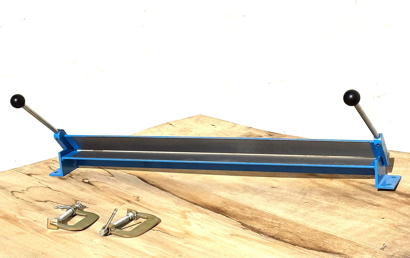 Manual 30" Sheet Metal Bender Brake 0-90 Degree 18 Gauge Steel 14 Gauge Aluminum