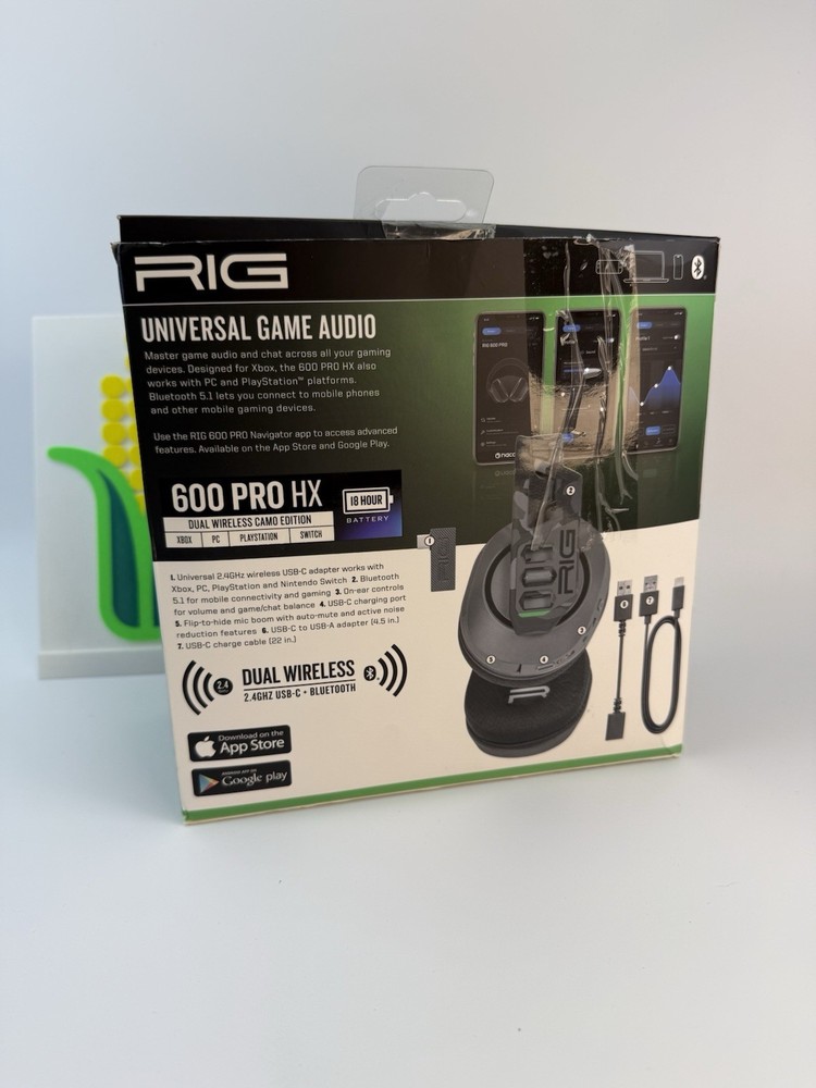 Rig 600 Pro HX Headset Designed For Xbox wireless Headset (Camo Edition)