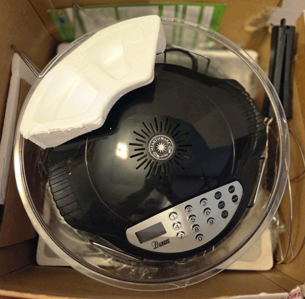 nuwave pro infrared oven W/ Extender Ring Kit & Pizza Kit