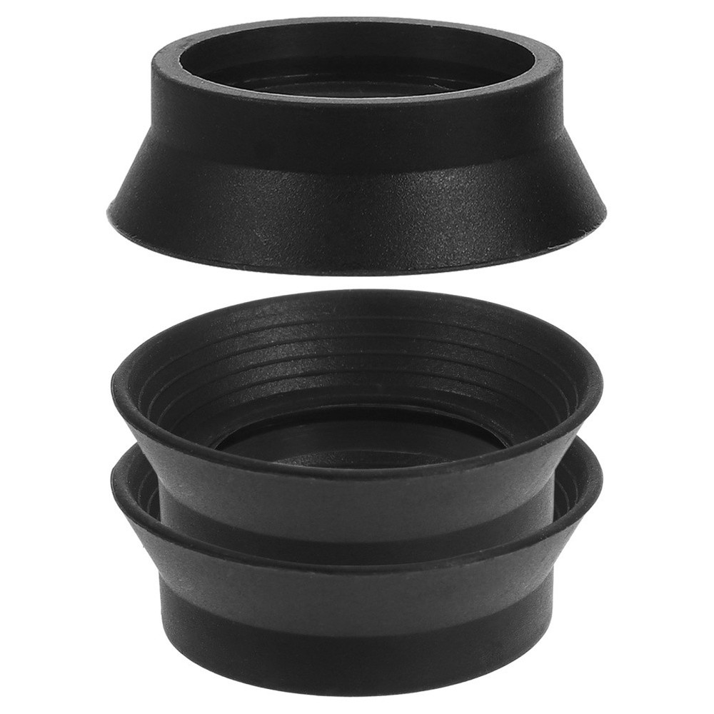 3pcs Rubber Eyecups for Binoculars - Light-Blocking Eyepiece Protector Fits