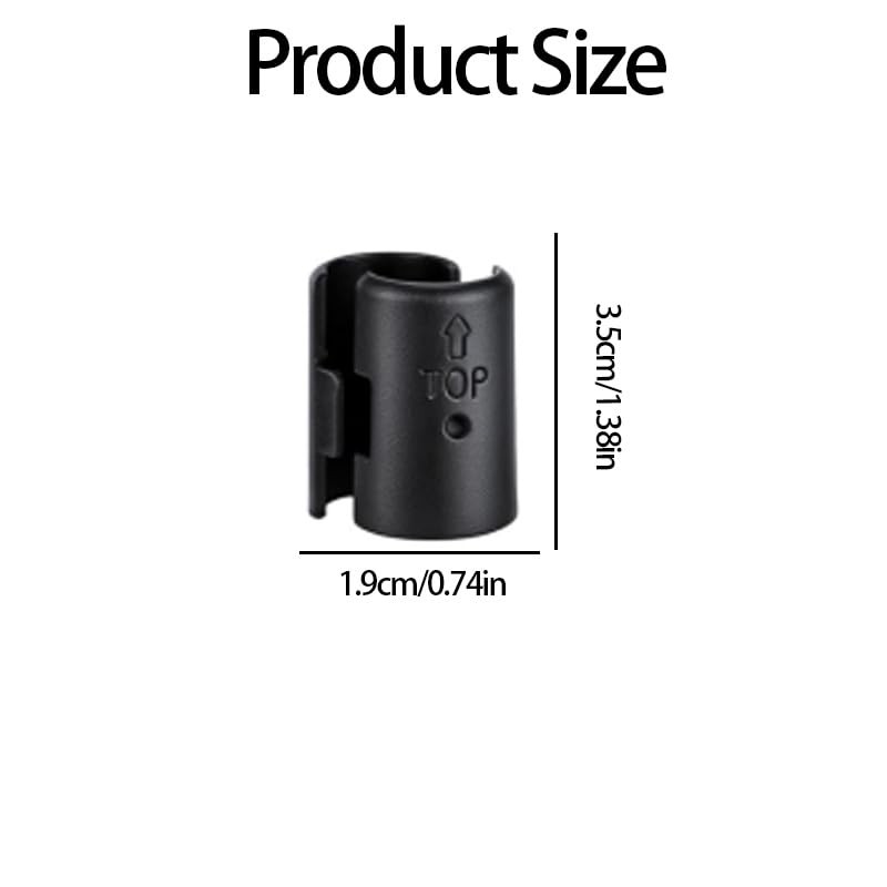 30 Pcs15 Pair Wire Shelf Clips for 3/4 Inch Post Universal Metal Shelving Acc.