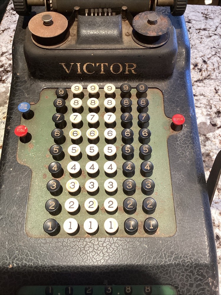 Vintage Victor Adding Machine