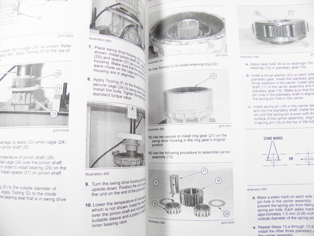 CAT Caterpillar 330D EXCAVATOR MACHINE SYSTEMS DISASSEMBLY ASSEMBLY MANUAL