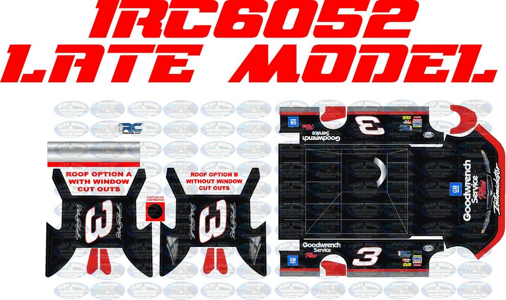 1RC LATE MODEL 1RC6052  WRAP DE3GW CUSTOM