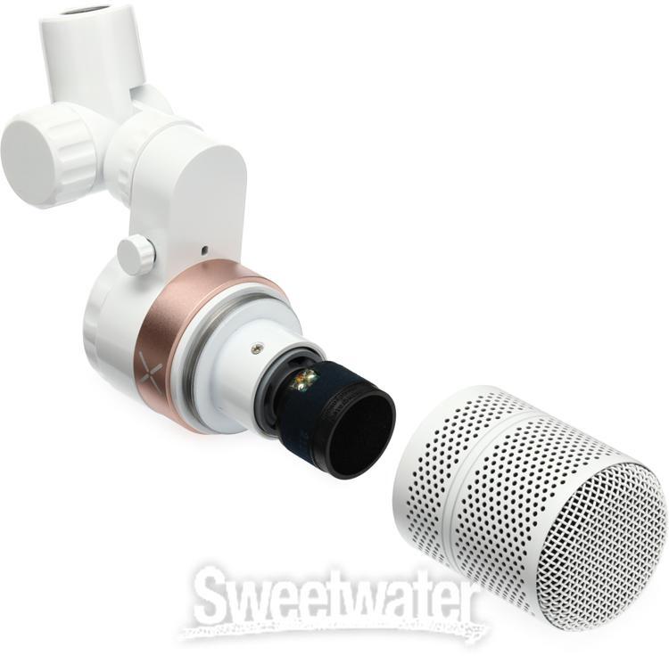 TC-Helicon GoXLR MIC-WH Dynamic Broadcast Microphone - White