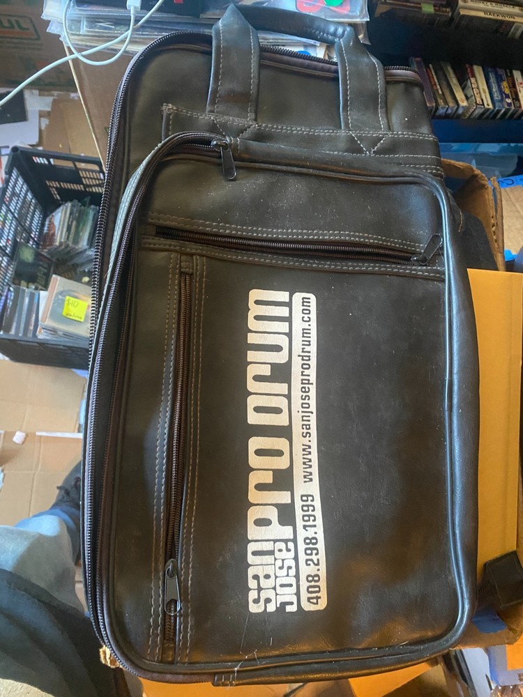 San Jose Pro Drum *stick bag *percussion *drums *black *NEW