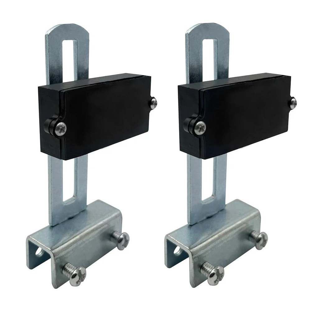 2 Pack Limit Switch Magnet for Automatic Sliding Gate Opener black and silver