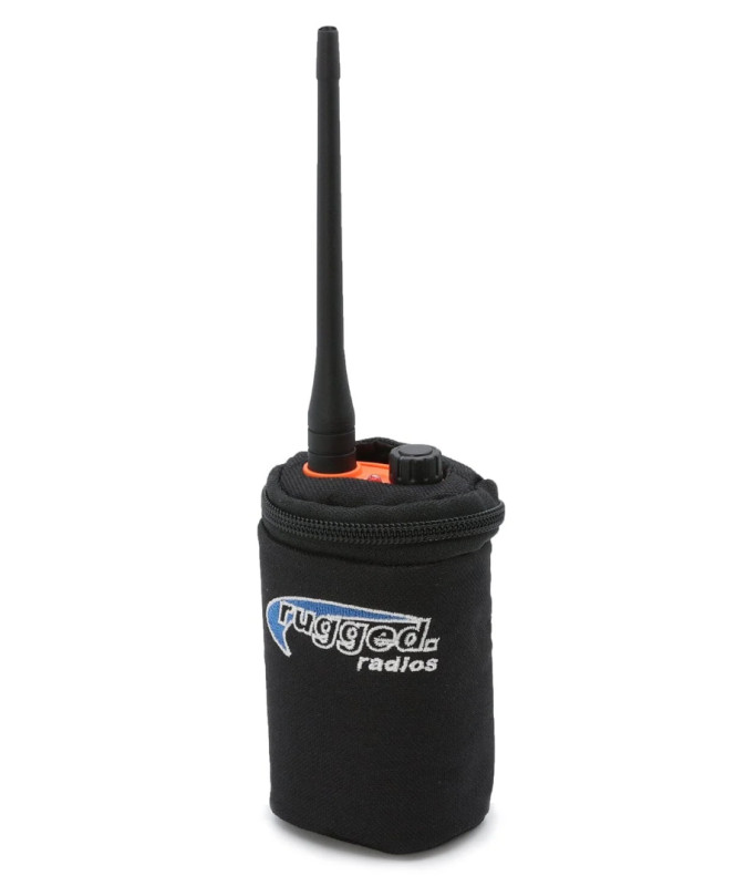 Rugged Radios Ballistic Nylon Radio Bag for Handheld Radios - Durable Storage