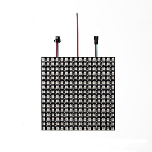 WS2812B RGB LED Digital Individually Addressable Panel Light 2pcs 16x16 Pixels