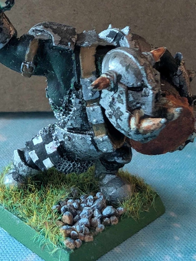 Warhammer Rare Metal Black Orks OOP x 24.