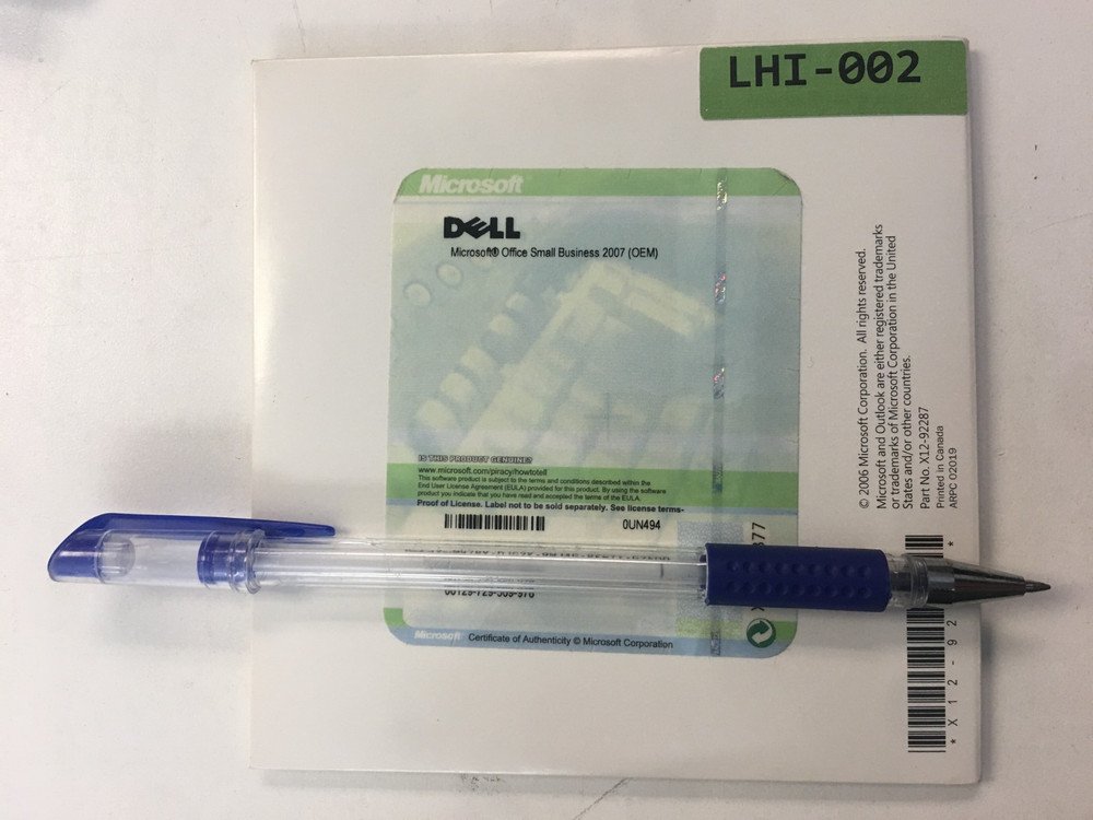 Microsoft Office Small Business 2007