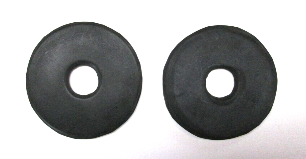 3.5" Rubber Bit Guards Black - 1 Pair