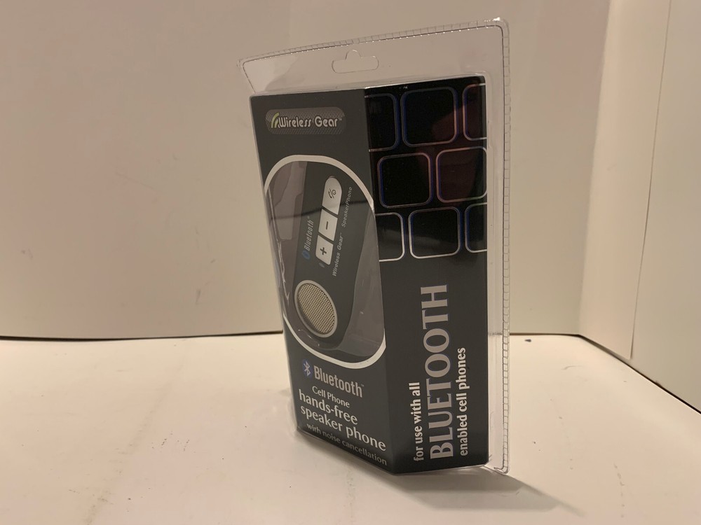 Wireless Gear Bluetooth Cell Phone Hands-Free Speaker Phone