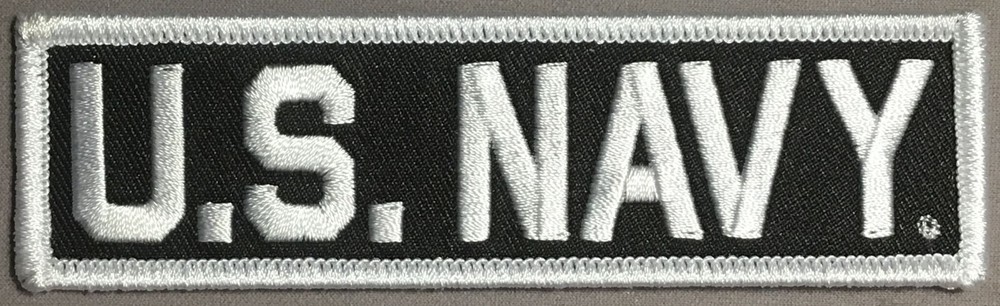 U.S. Navy tab strip patch